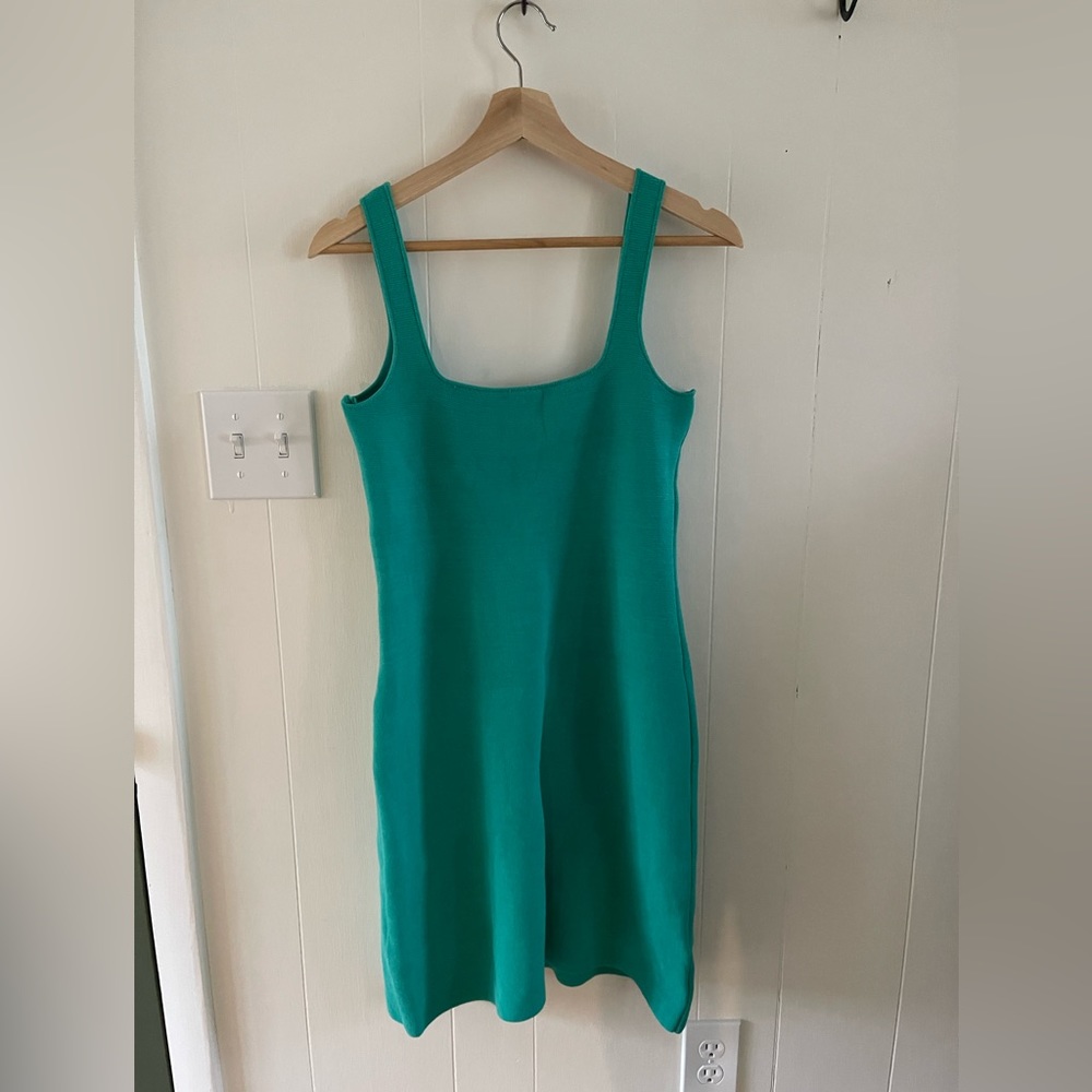J Crew Green Dress